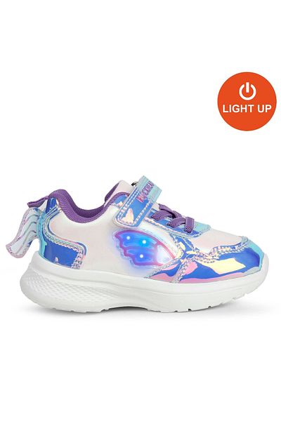 BUCKHEAD Size 22-32 Lighted Memory Foam Orthopedic Sole Girls' Lighted Sports Shoes