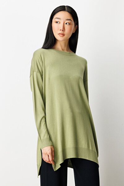 ON 65316 Zero Collar Casual Tunic
