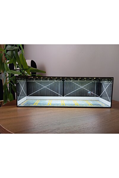 standes 6 araçlık 1.64 araçlar için diorama garaj