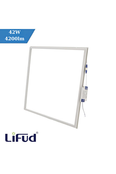 LDM Panou luminos LED cu ramă, 42W, 60x60cm, driver Lifud, fără pâlpâire - 8 panouri, 6000k