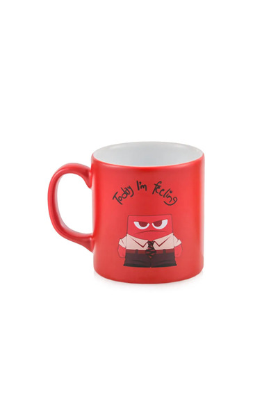 LC Waikiki Lcw Home Mixed Reverse Face Printed Ceramic Mug 320 ml