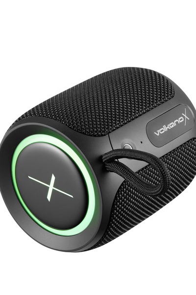 Volkano X Wave IPX66 Bluetooth Speaker, Black