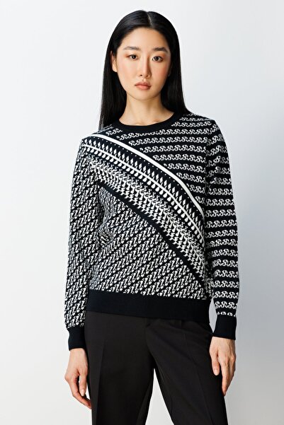 ON Pulover cu model cu decolteu