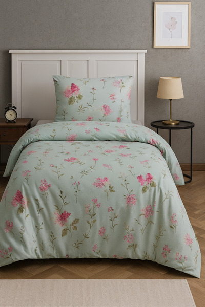 LaraLisa 80% Cotton 20% Policotton Duvet Cover 160X220 Bed Sheet 160X240 Pillowcase 1 Piece 50X70 Duvet Cover Set