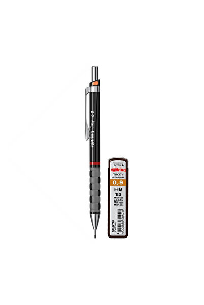 Rotring Set creion mecanic Tikky III 0.9 mm cu mina 0.9 mm HB