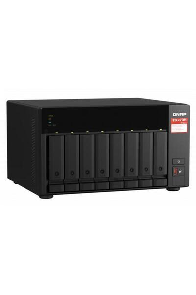 Qnap NAS TS-873A-8G, AMD Ryzen Embedded V1500B, Gigabit, 8 Bay-uri, 8GB