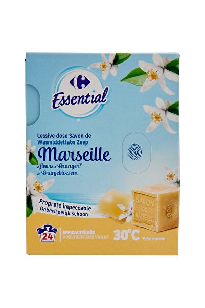 Carrefour Essential Detergent rufe Carrefour Essential Marseille 24 capsule
