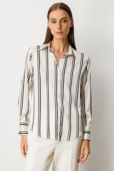 ON Сатенена риза на райета