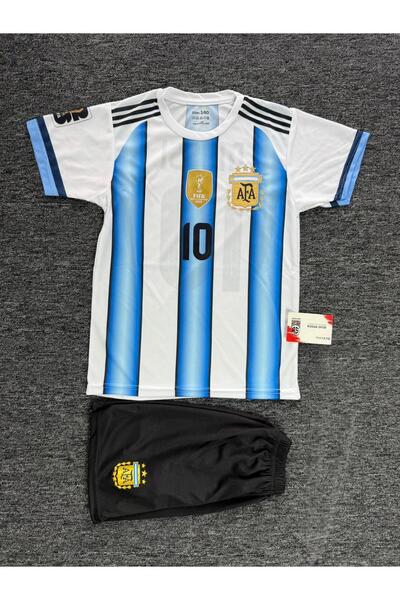 formenza Messi̇ 10 Arjant1N 2026 New Children's T-Shirt with Shorts