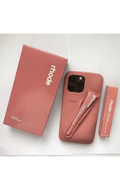 GENERAL Cat-Cot iPhone 14 ProMax Compatible Rhode Summer Lip Case with Lipstick Compartment