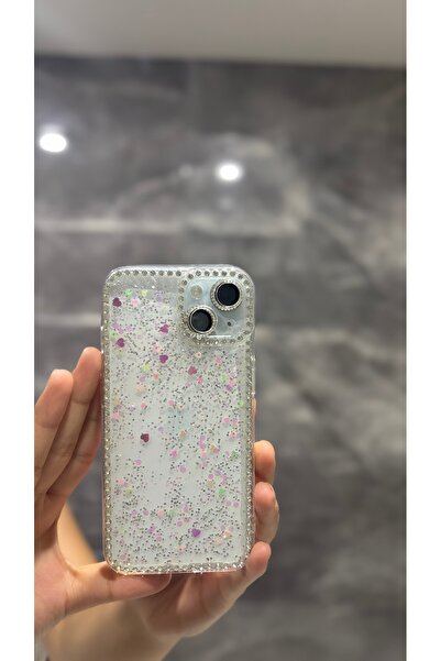 Case AURA BELLA BUTİK İPhone 13 Işıltılı Kılıf Kaliteli