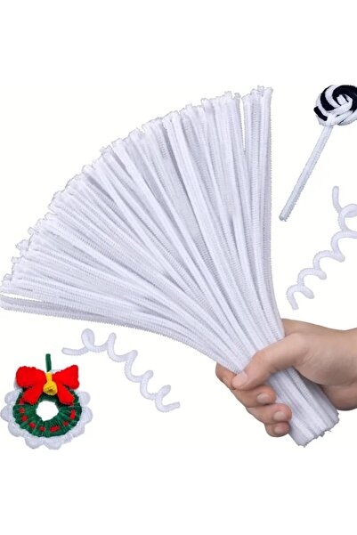 iğne izi 100lü Şönil, Eğitici Şönil, Tüylü Tel, Peluş Tel, kadife şönil, el i...