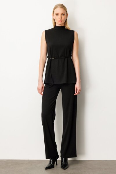 ON Ekol Fitilli Bol Paça Pantolon