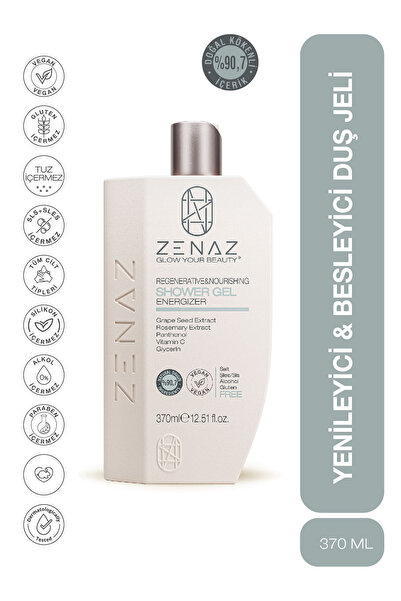 Zenaz Cosmetics Yenileyici & Besleyici Duş Jeli