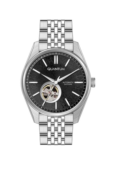 Quantum Qmg1207.350 Steel Band with Sapphire Glass with Automatic Mechanism Steel Case 10 Atm Water Resistant m