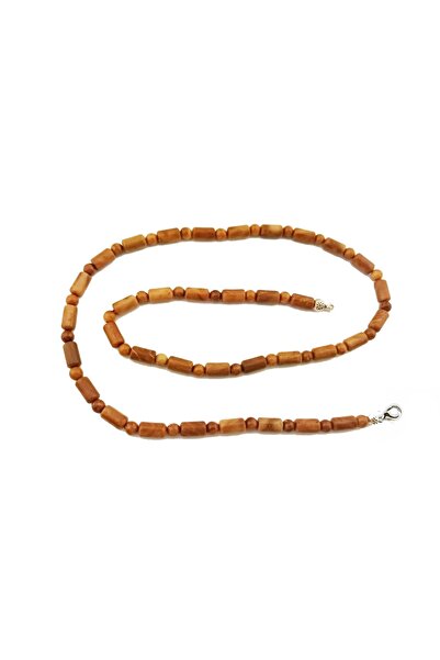 PİGADO Gümüş Klipsli Hakiki Kuka Erkek Kolye