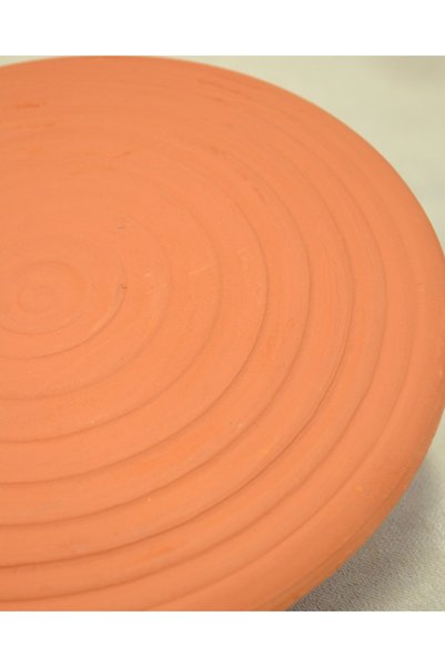 Bilenler Doğal Kızıl Toprak Teyemmüm Taşı – 20 cm Çap | İslami İbadet İçin Özel