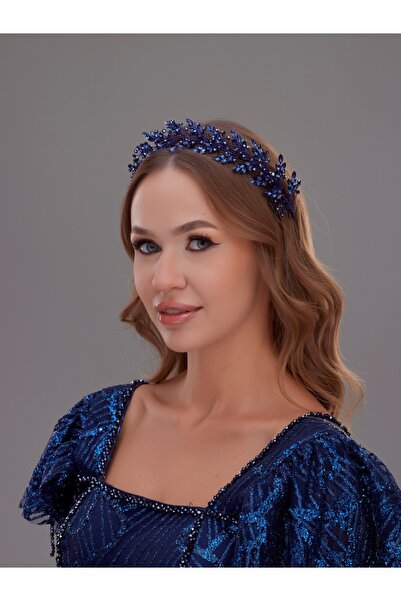 Magic Tiara Kristal Taşlı Gelin Aksesuarı – Işıltılı ve Zarif Tasarım