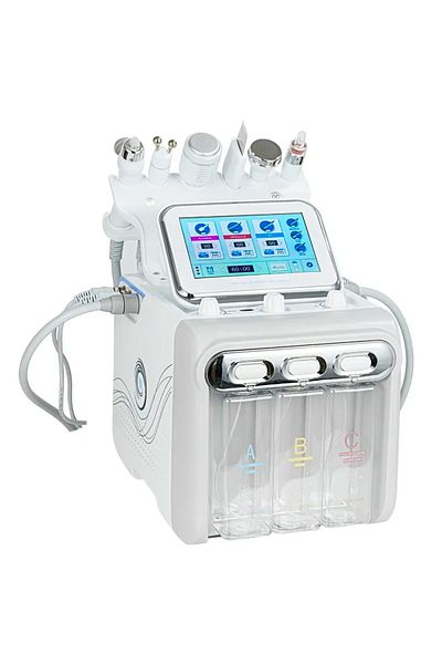 OEM Hydrafacial Cosmetics 6 in 1 Hydrodermabrasion Deep Facial Cleansing with Hydrogen