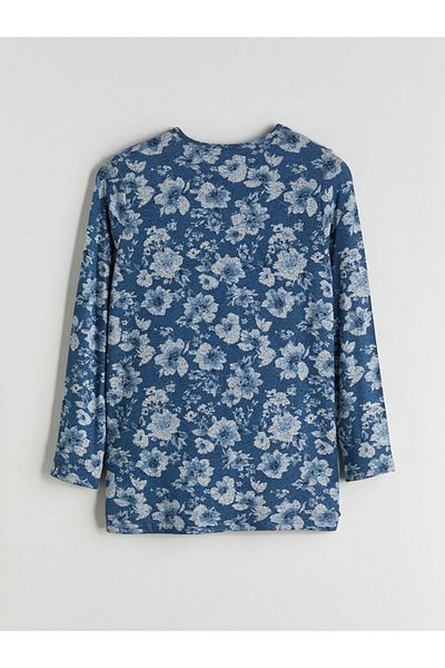 LC Waikiki Quality Parts from Celebi Store |   Crew Neck Leopard Patterned Women's Blouse