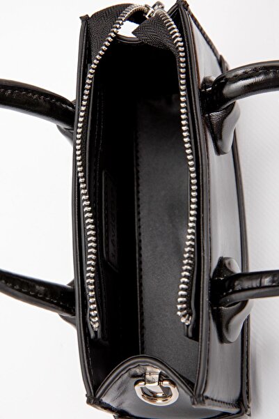 Levidor Преміум регульований замок Детальна міні-сумочка Чорна