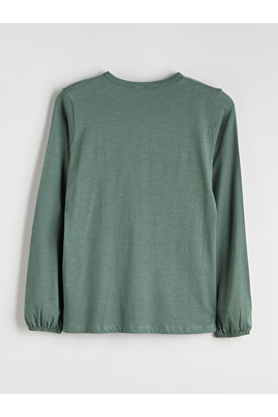 LC Waikiki Sparkling Selections from Shining Store |   Crew Neck Embroidered Blouse