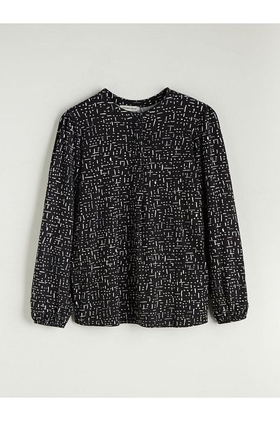LC Waikiki Quality Parts from Celebi Store |   Crew Neck Patterned Blouse
