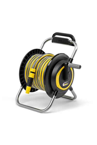 Karcher خرطوم حديقة مرن محمول مع بكرة خرطوم 20 مترًا