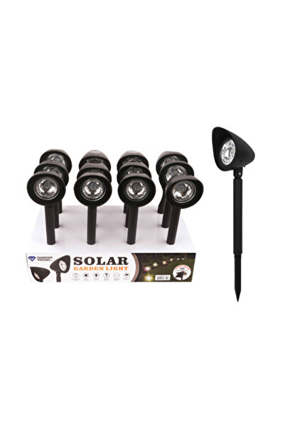 Diamond Visions ضوء سبوت LED يعمل بالطاقة الشمسية مع مستشعر حركة بزاوية قابلة...