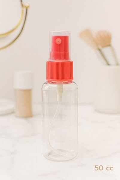 ARVALE 1 Adet Boş Sprey Şişe – Parfüm, Dezenfektan ve Kozmetik İçin Pembe 50 cc