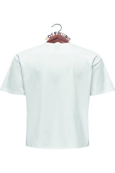 HOFFNUNG Unisex Men/Women Crew Neck Atheltics Compass Oversize T-Shirt