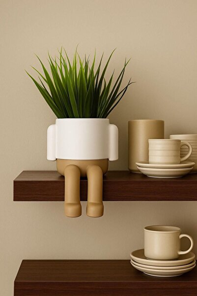 ALP HOME “Sallanan Şirin Saksılı Yapay Çiçek – Ev & Ofis Dekorasyonu”