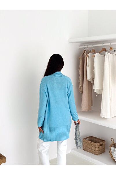 SLAW REZZ Cardigan de tricotaje casual cu mâneci lungi și buzunare