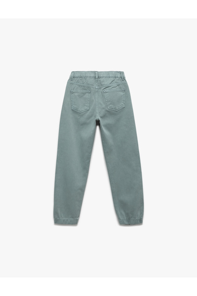 Koton Comfortable Fit Basic Jogger Pants with Cotton Pocket Detail