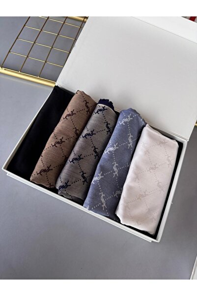 Oxygen Scarfs En 5’li Desenli Viskon İpek Tesettür Şal – Avantajlı Set