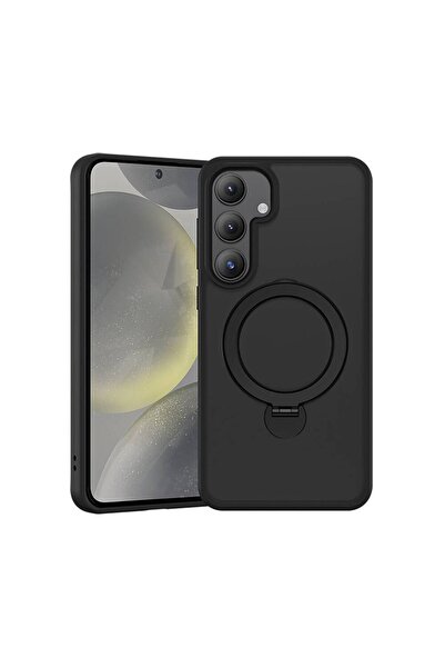 Benks Galaxy S25 Kılıf M-safe Şarj Uyumlu Standlı Mist Protective Kapak Siyah