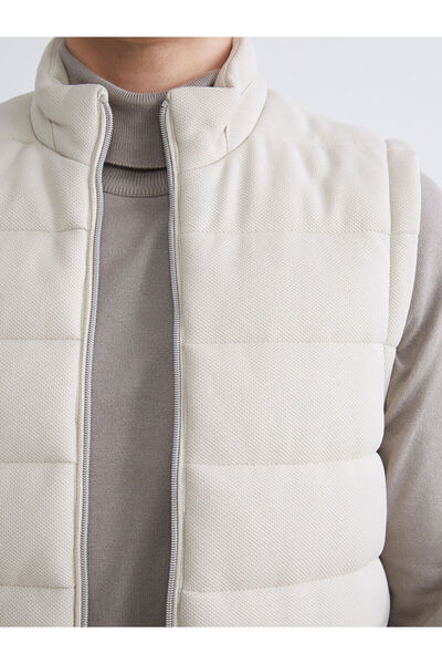 LC Waikiki Create Your Style from Uzg Store |   Slim Fit Stand Collar Men's Puffer Vest