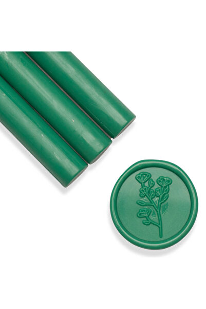 ARTIZAAR Set 5 batoane ceara, verde padure, mat, 1.1 x 13 cm, ceara pentru sigilii
