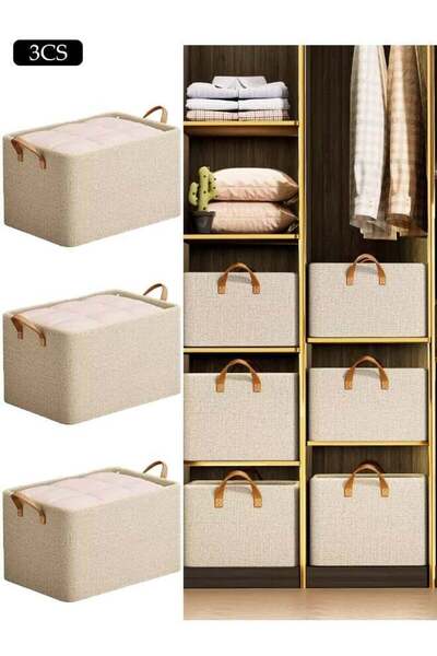 Generic 3 Pcs Wardrobe Clothes Organizer,Stackable Drawer Closet Storage Box ...