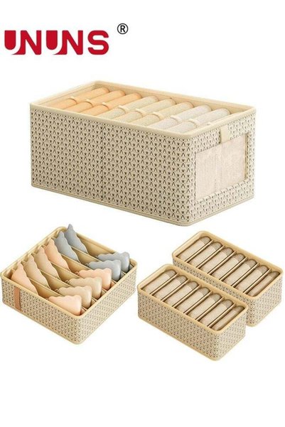 Generic 4PCS Foldable Closet Organizers Storage Set,Dresser Drawer Organizers...