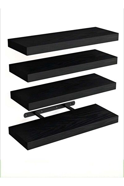 Generic 4 Pieces, Floating Shelves For Wall Decor, Wall Shelves, Wall Mounted...