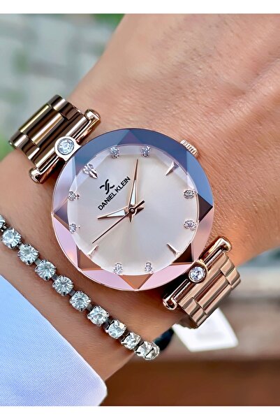 Daniel Klein Yeni Sezon Paslanmaz Çelik Kordon Kadın Kol Saati Kesme Cam Su Geçirmez Garantili