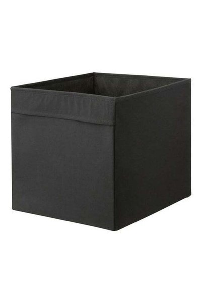 Generic Multi-Purpose Storage Box Black 33 x 38 x 33cm