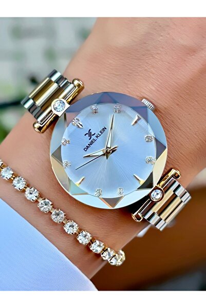Daniel Klein Yeni Sezon Paslanmaz Çelik Kordon Kadın Kol Saati Kesme Cam Su Geçirmez Garantili