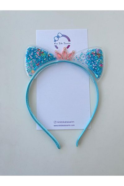 Nini Crown Buckle Sequin Eared
