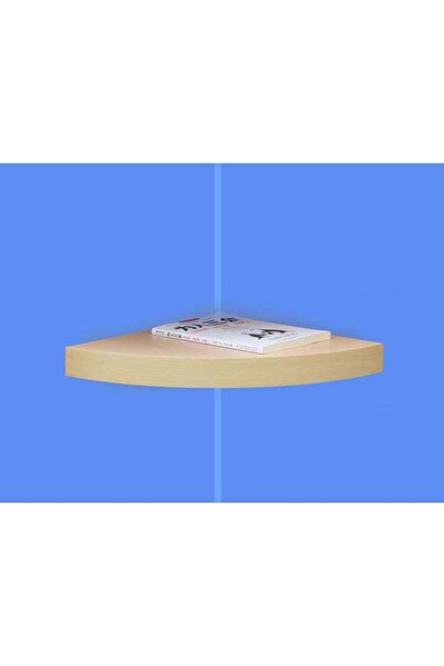 Generic Feelings 29.5 x 29.5 x 3cm Floating Corner Wall Shelf – Space-Saving ...