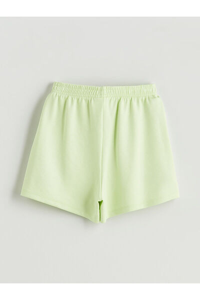 LC Waikiki New Season Basic Elastic Waist Girl's Shorts