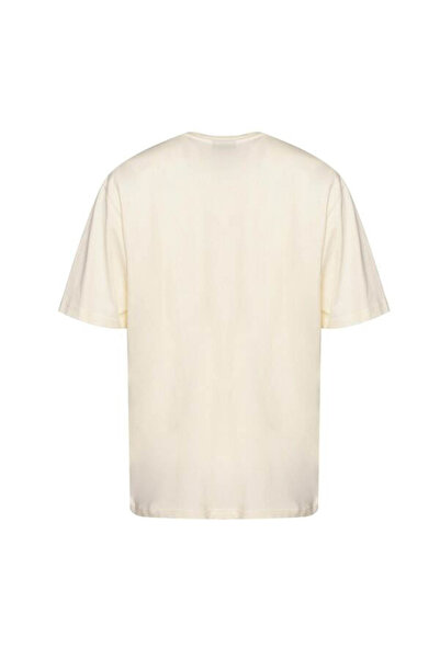 hummel Ανδρικό μπλουζάκι Mark oversized S/S Ecru 912236-9157