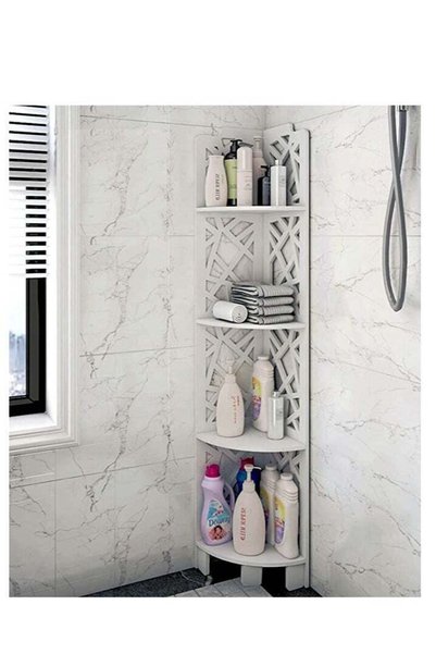 Generic FFD Bathroom Corner Stand Shower Caddy - Corner Shelf & Sink Organize...