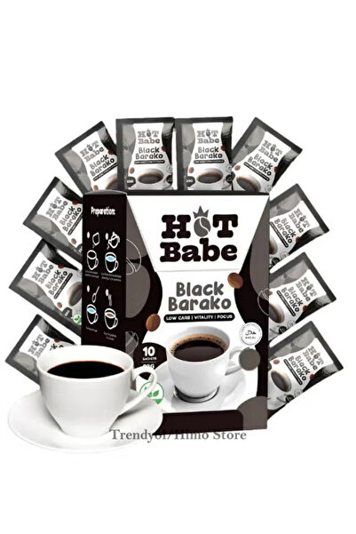 Hot babe مشروب قهوة بلاك باراكو منخفض الكربوهيدرات - للحيوية والتركيز